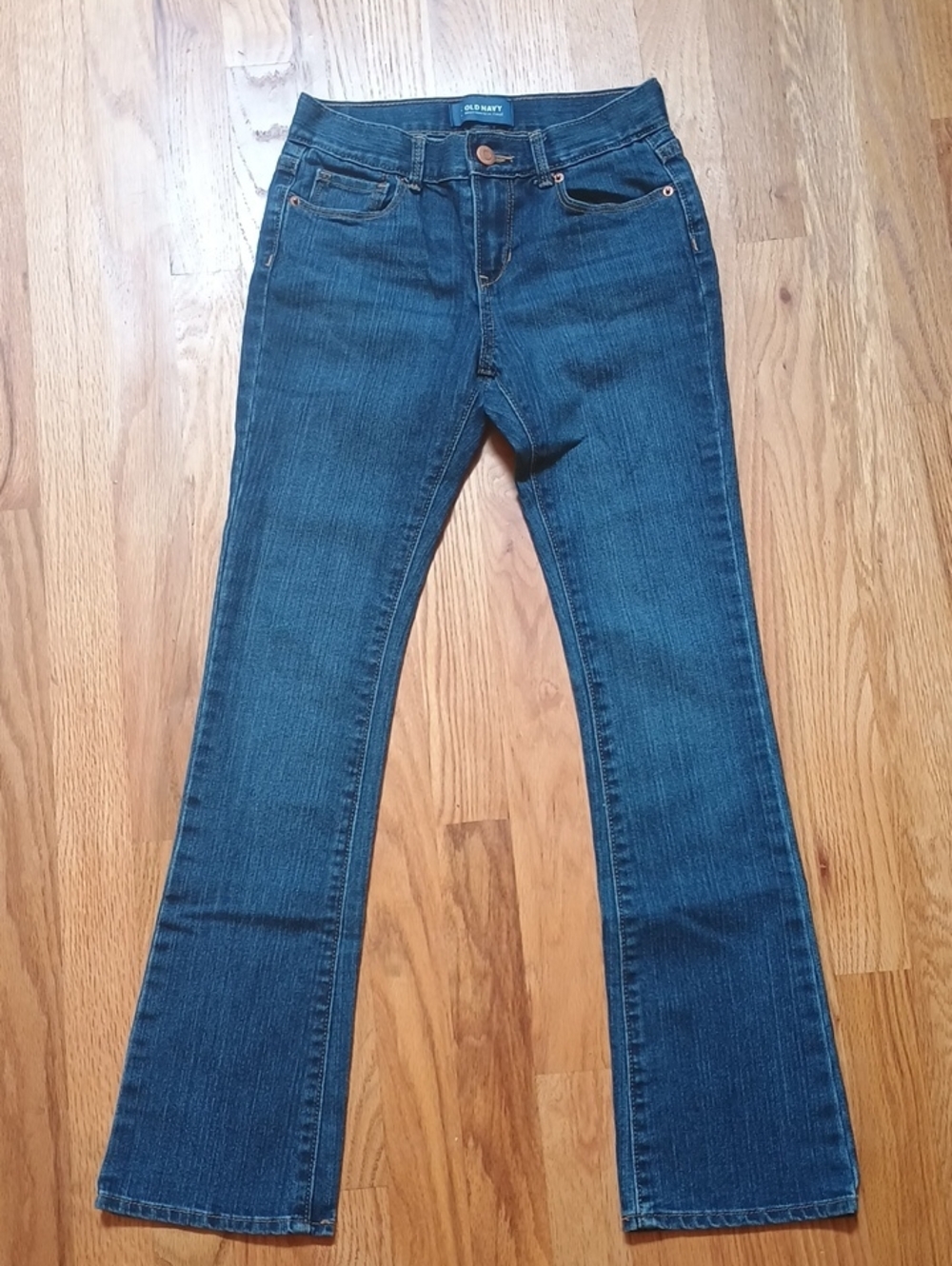 Old Navy Girls Dark Blue Flare Jeans